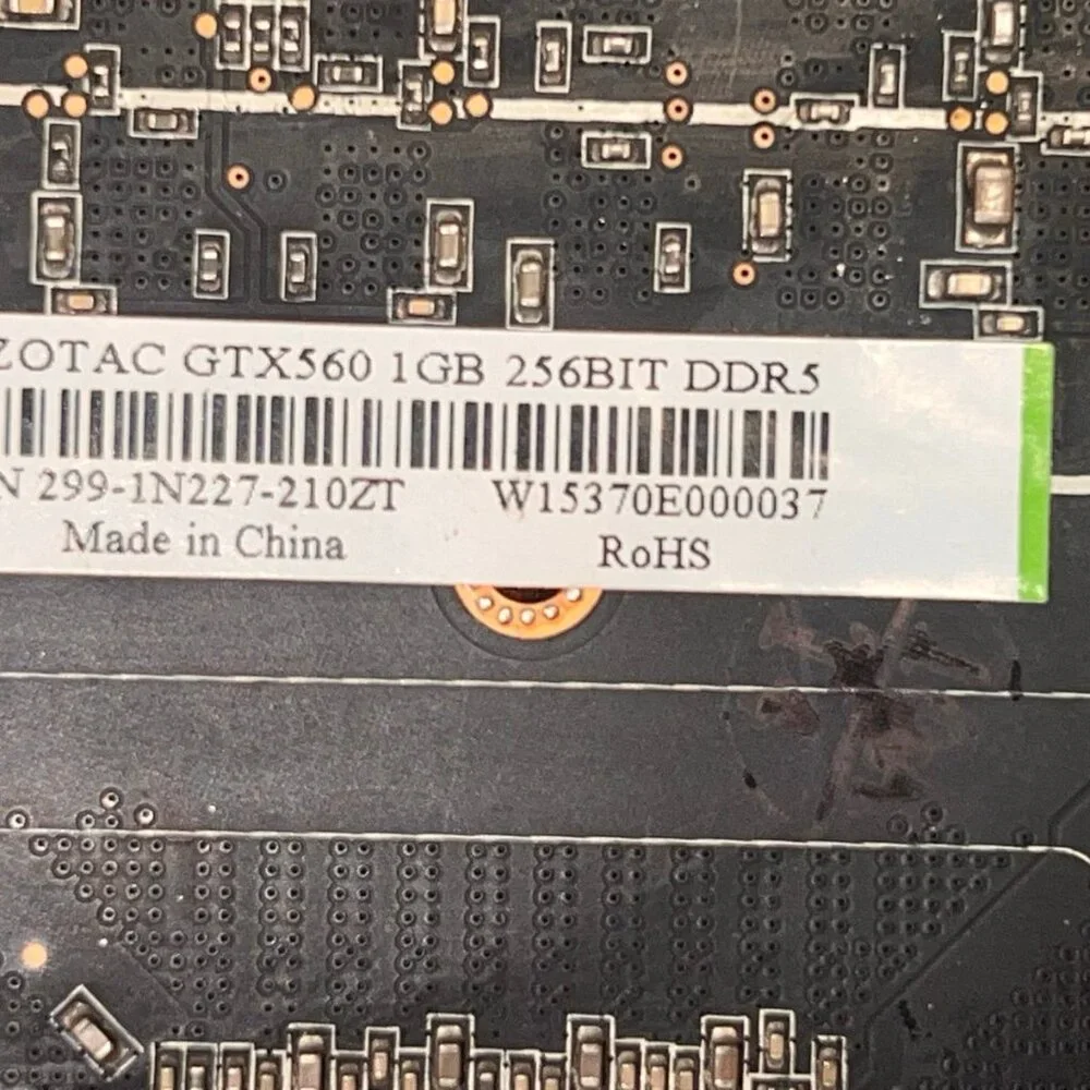 ZOTAC - GeForce GTX 560 Gaming Graphic Video Card -Untested-